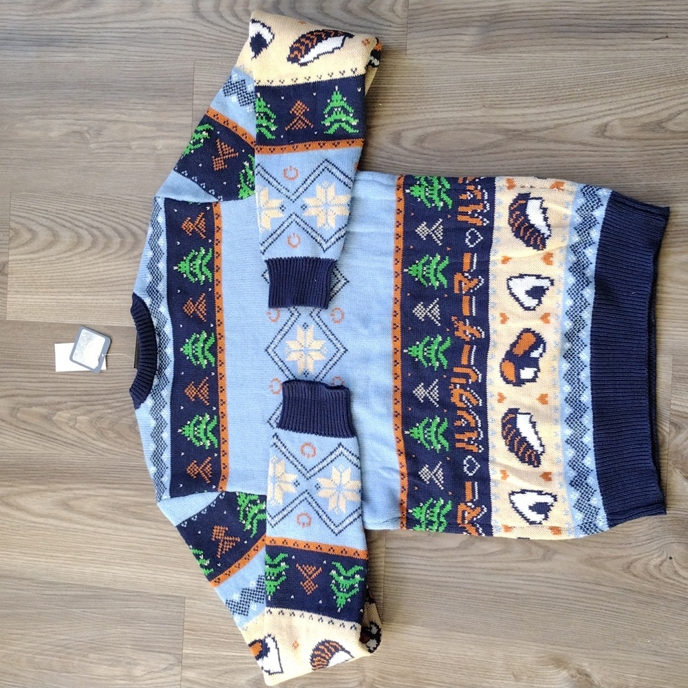 Hungry Gamer Holiday Christmas Sweater Geeknet Size Small NWT - Picture 10 of 10
